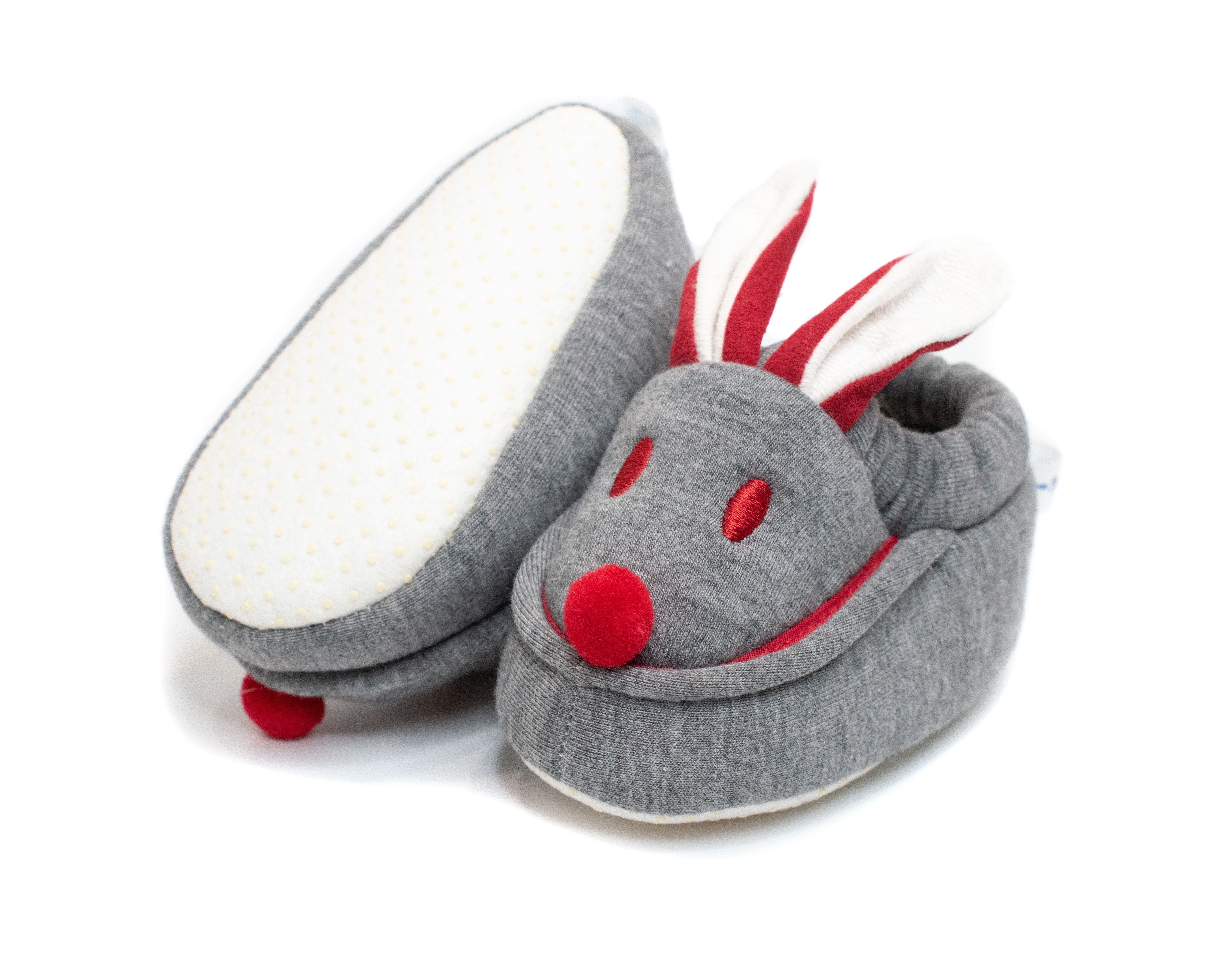 Бебешки Памучни Пантофки с Анти-Слип Подметка